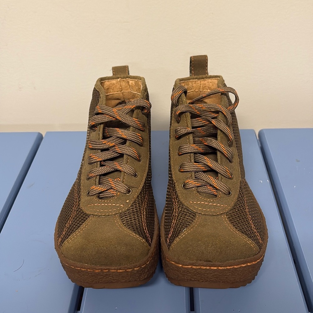Kalso Earth Vegan Agatha Lace Up Boots Size 6